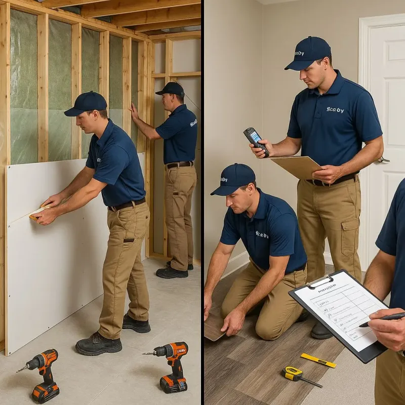 Repairs and Reconstruction process in Monmouth County, NJ