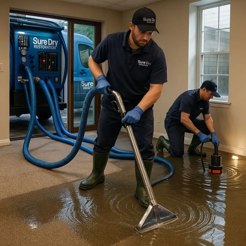 Water Extraction and Removal process in Monmouth County, NJ